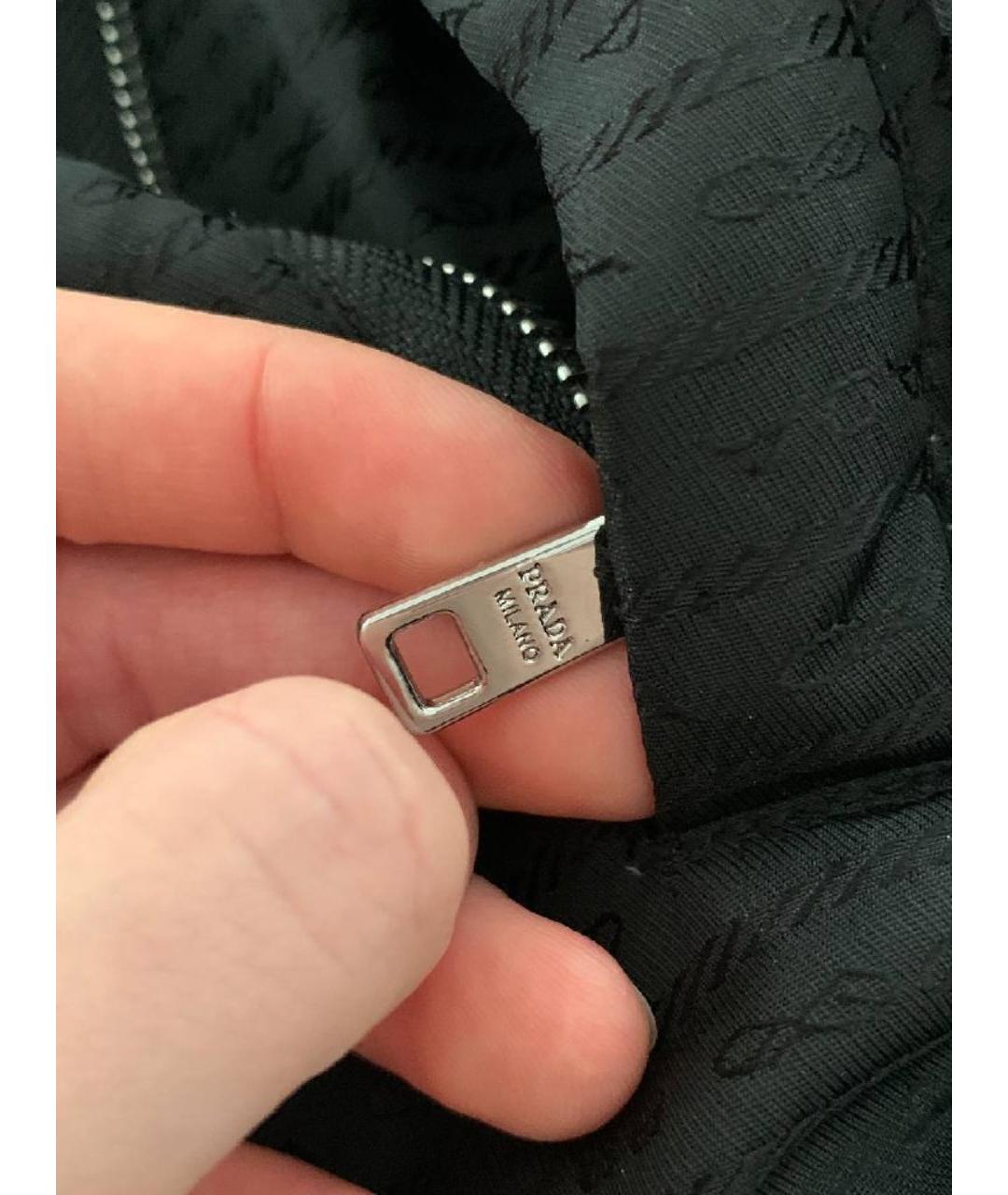 PRADA Черный пуховик, фото 5