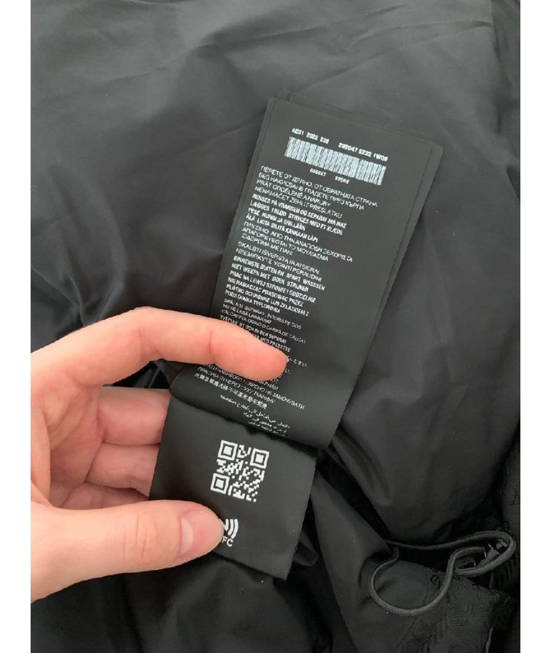 PRADA Черный пуховик, фото 7