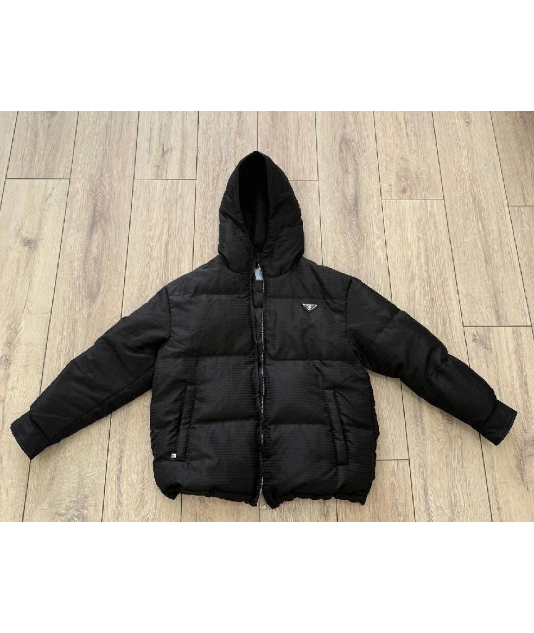 PRADA Черный пуховик, фото 8