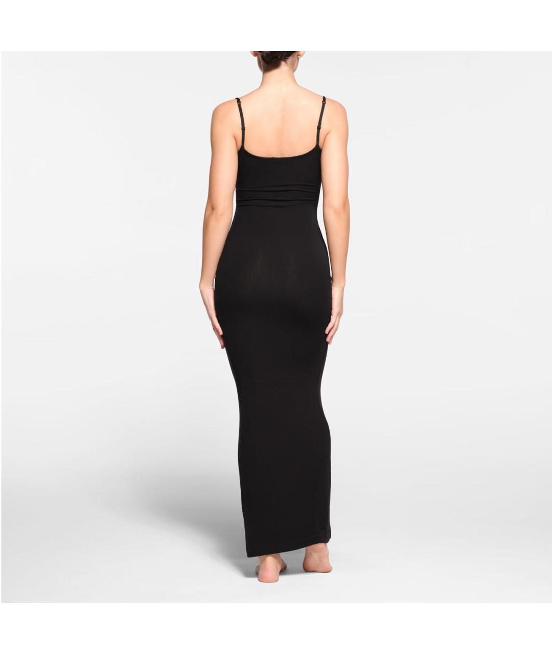 SKIMS Черное повседневное платье, фото 3