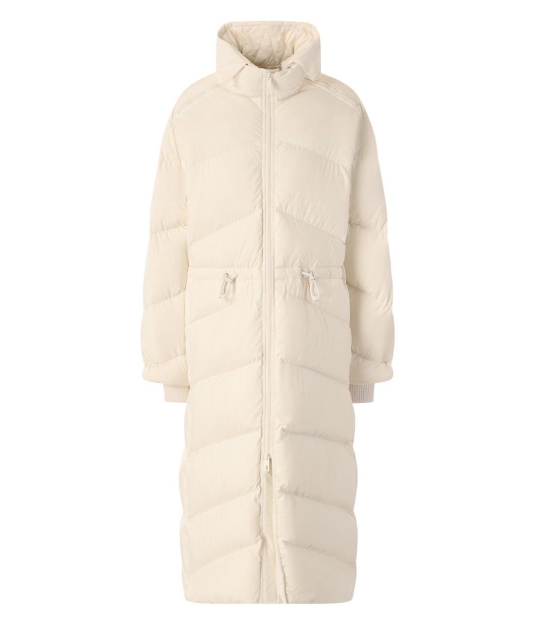 HERMES Белый пуховик, фото 6