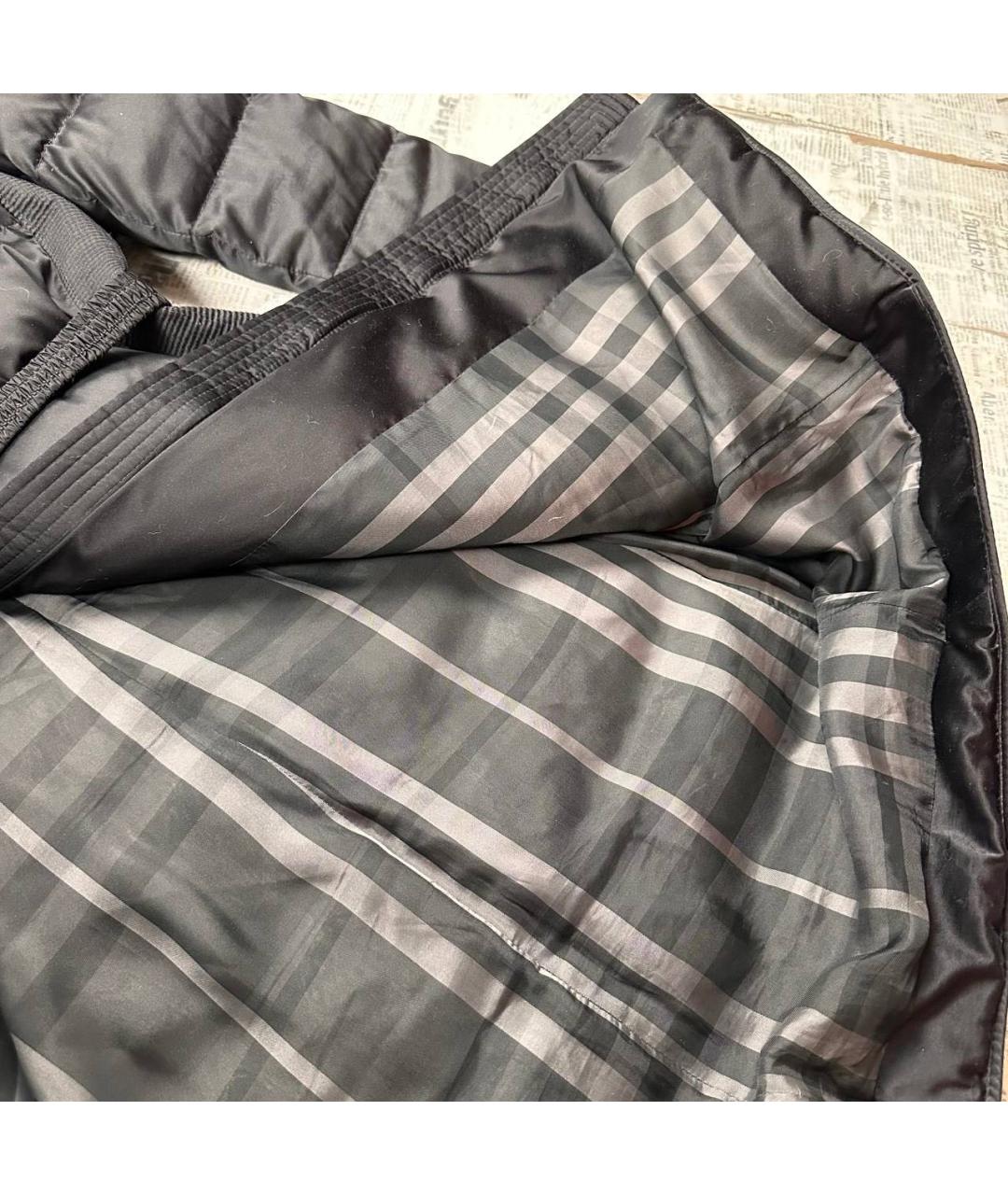 BURBERRY Черный пуховик, фото 6