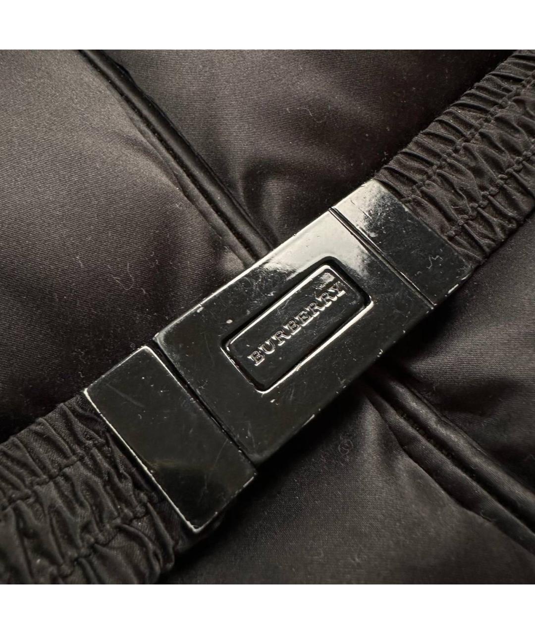 BURBERRY Черный пуховик, фото 3