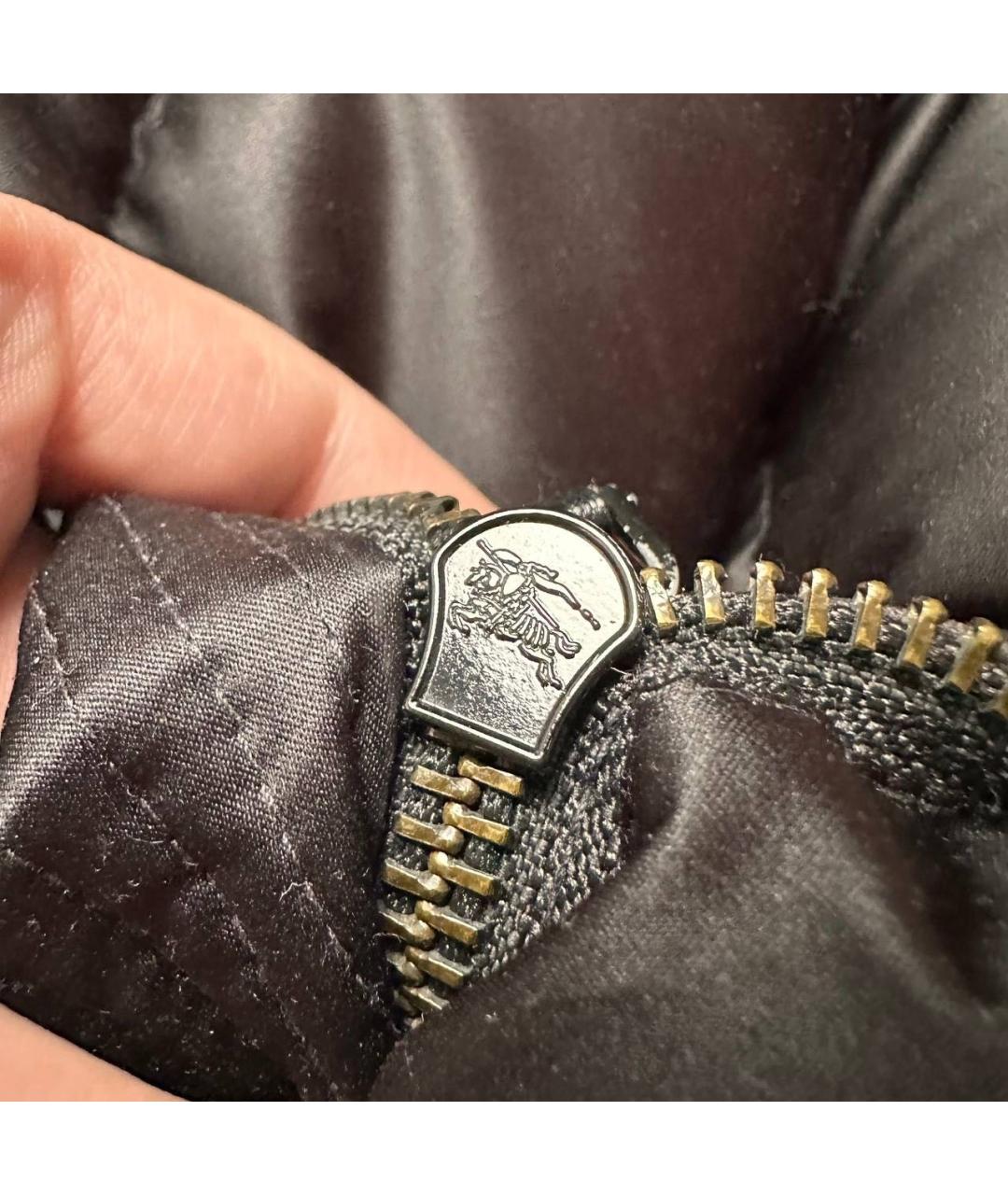 BURBERRY Черный пуховик, фото 5