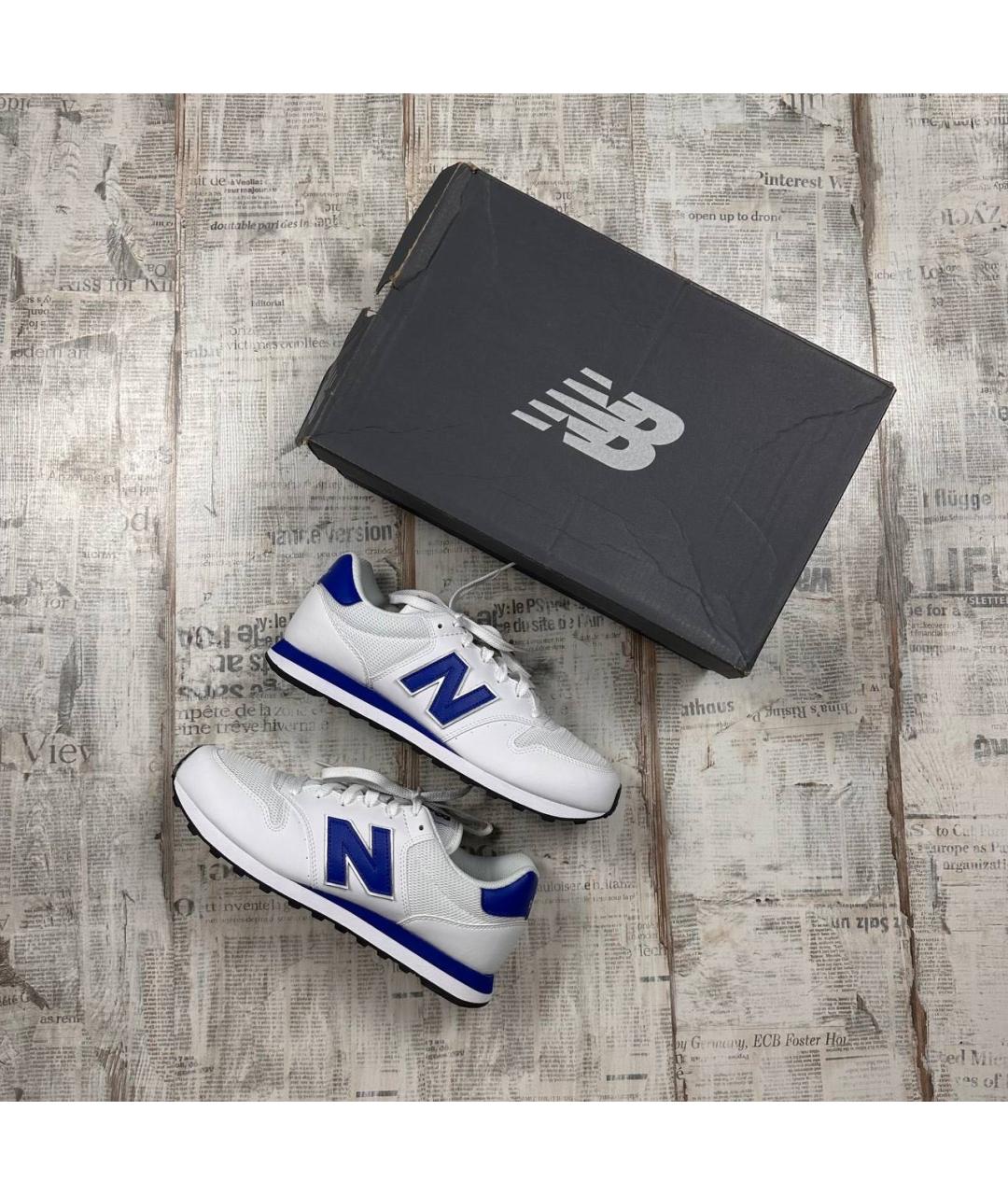 NEW BALANCE Белые низкие кроссовки / кеды, фото 6