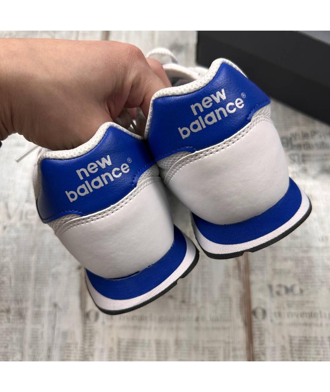 NEW BALANCE Белые низкие кроссовки / кеды, фото 4