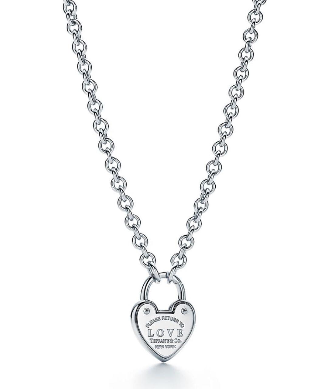 TIFFANY&CO Серебряное серебряное колье, фото 3