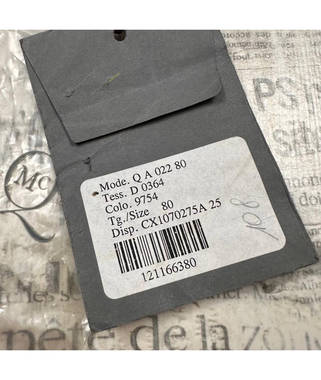 MCQ ALEXANDER MCQUEEN Черный кожаный ремень, фото 3