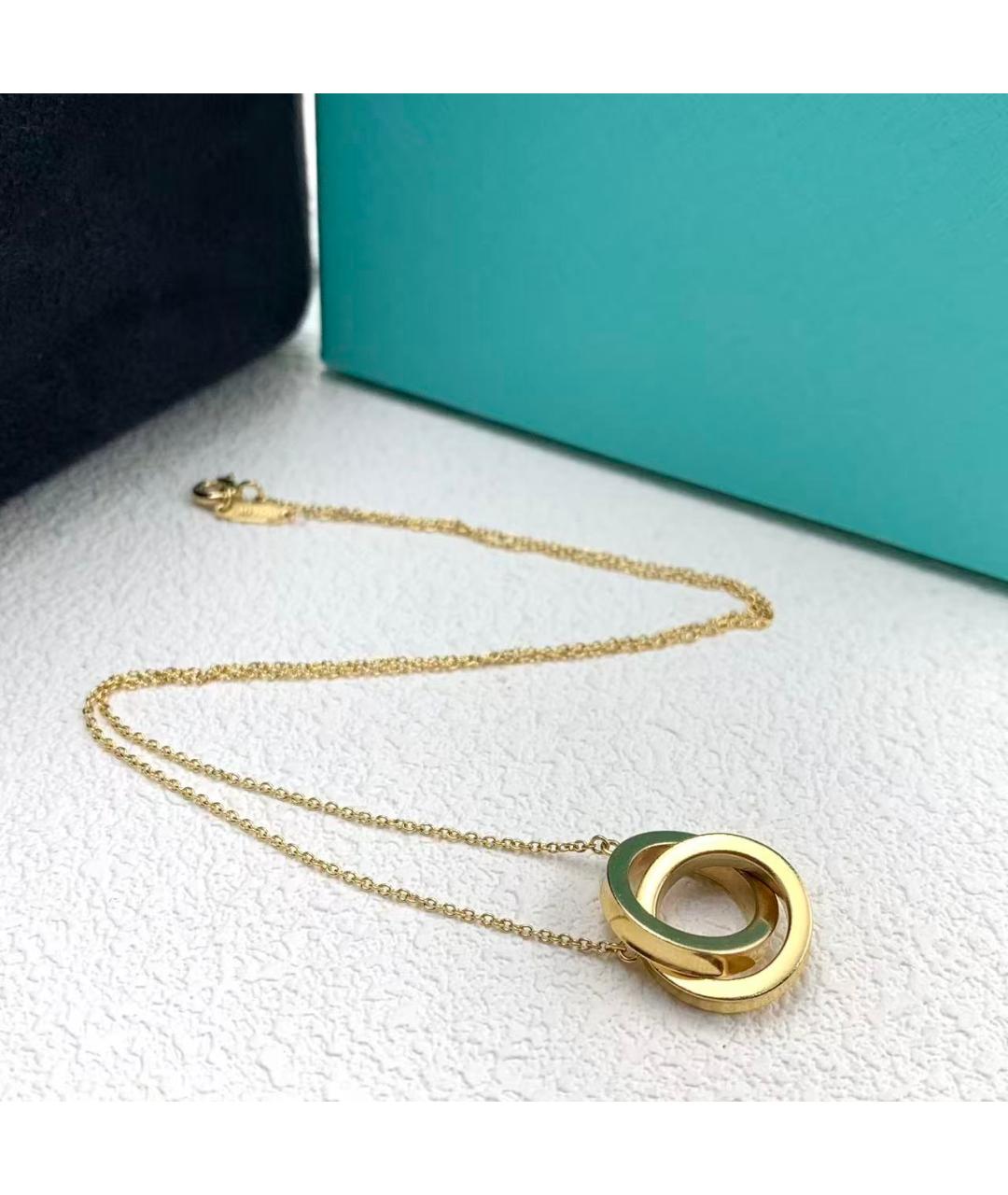 TIFFANY&CO Золотая подвеска из желтого золота, фото 4