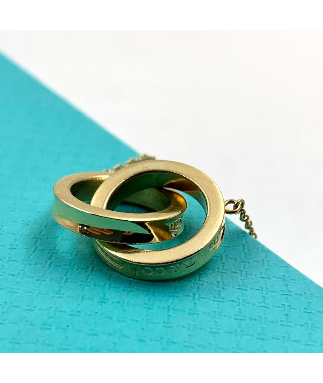 TIFFANY&CO Золотая подвеска из желтого золота, фото 3