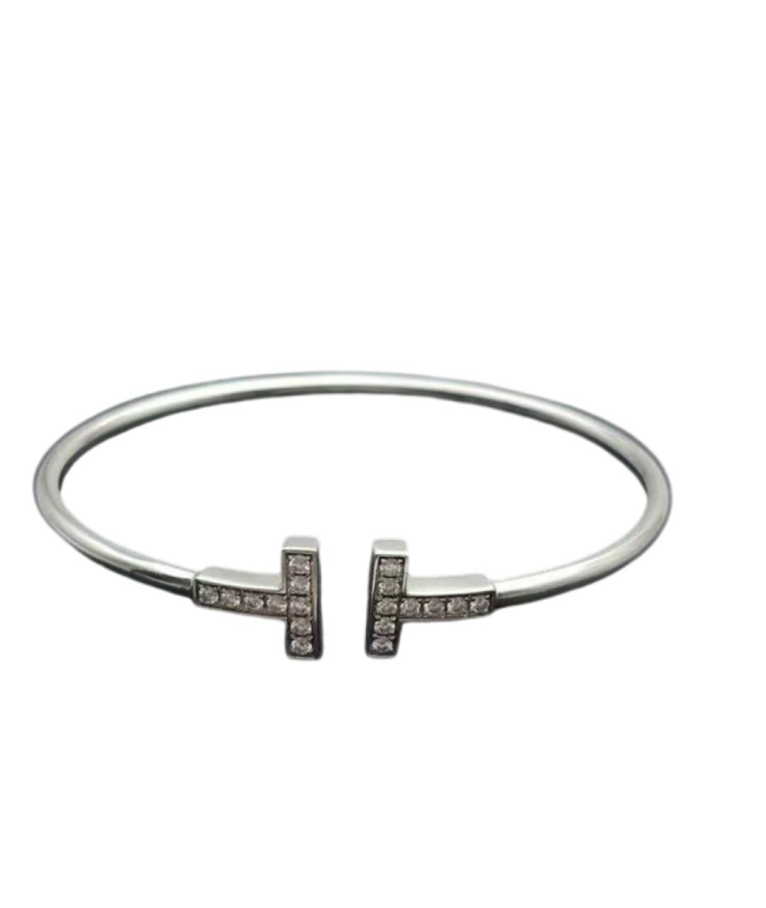 TIFFANY&CO Серебрянный браслет из белого золота, фото 1