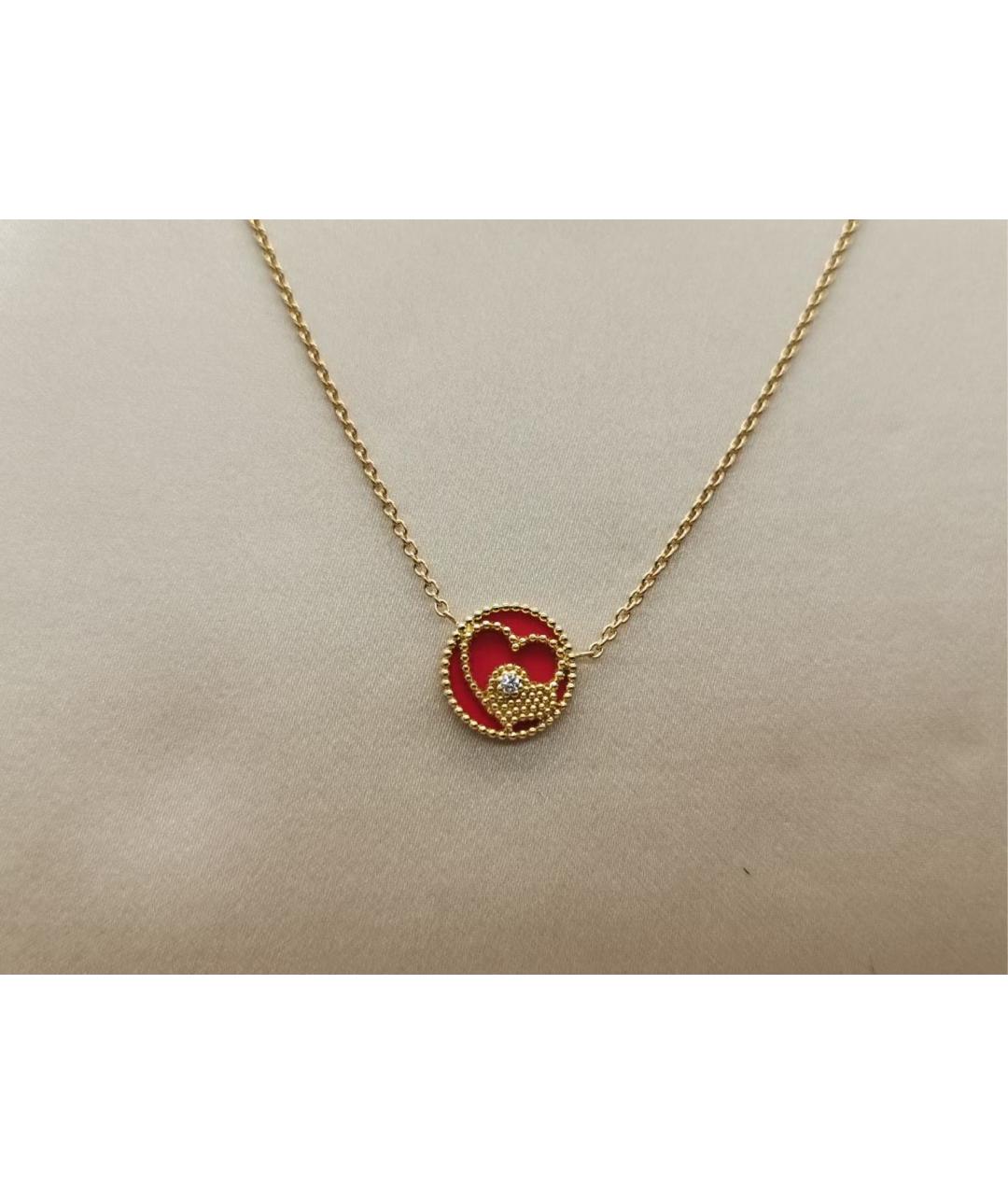 CHRISTIAN DIOR Золотая подвеска из желтого золота, фото 2