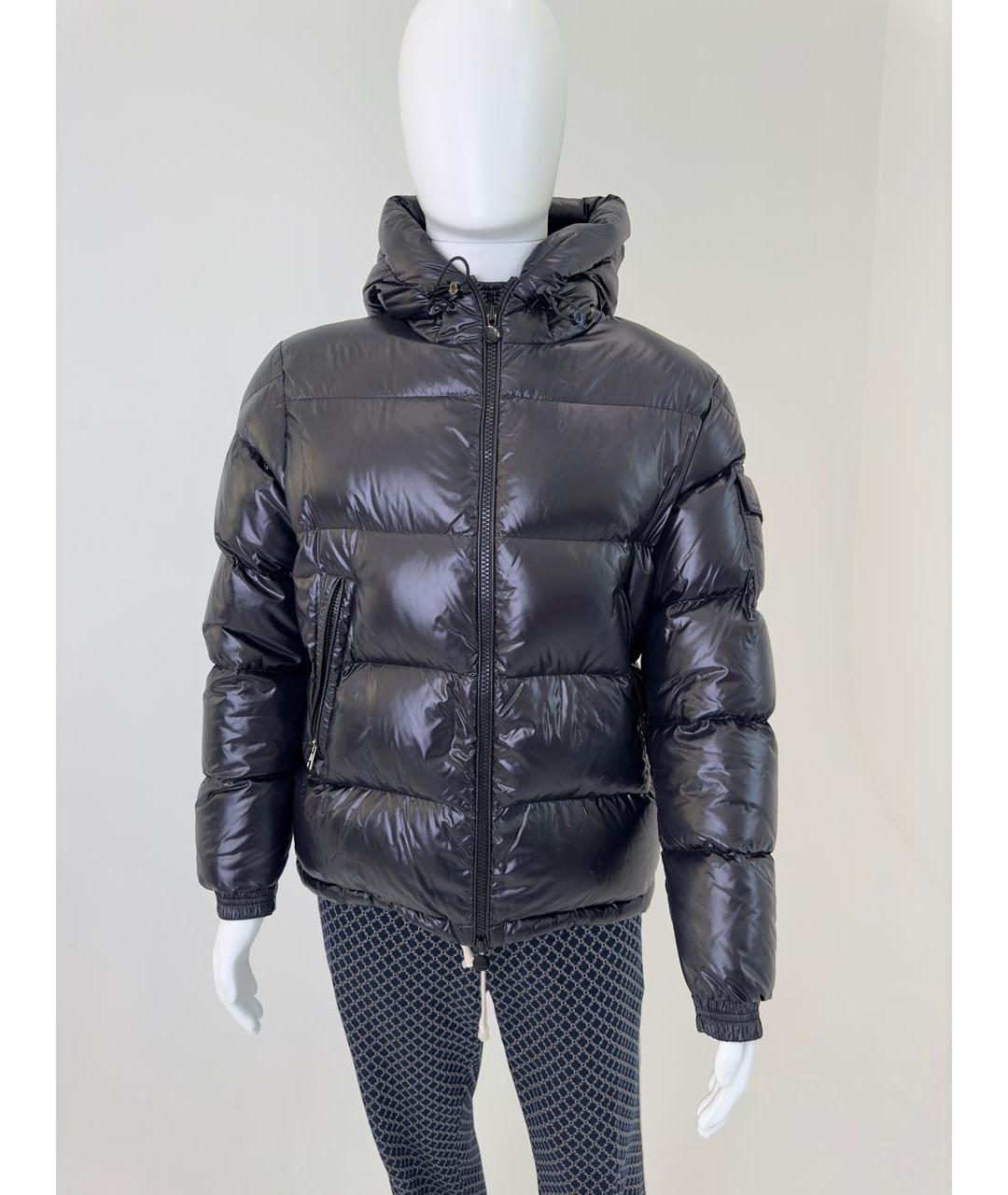 MONCLER Темно-синяя куртка, фото 5