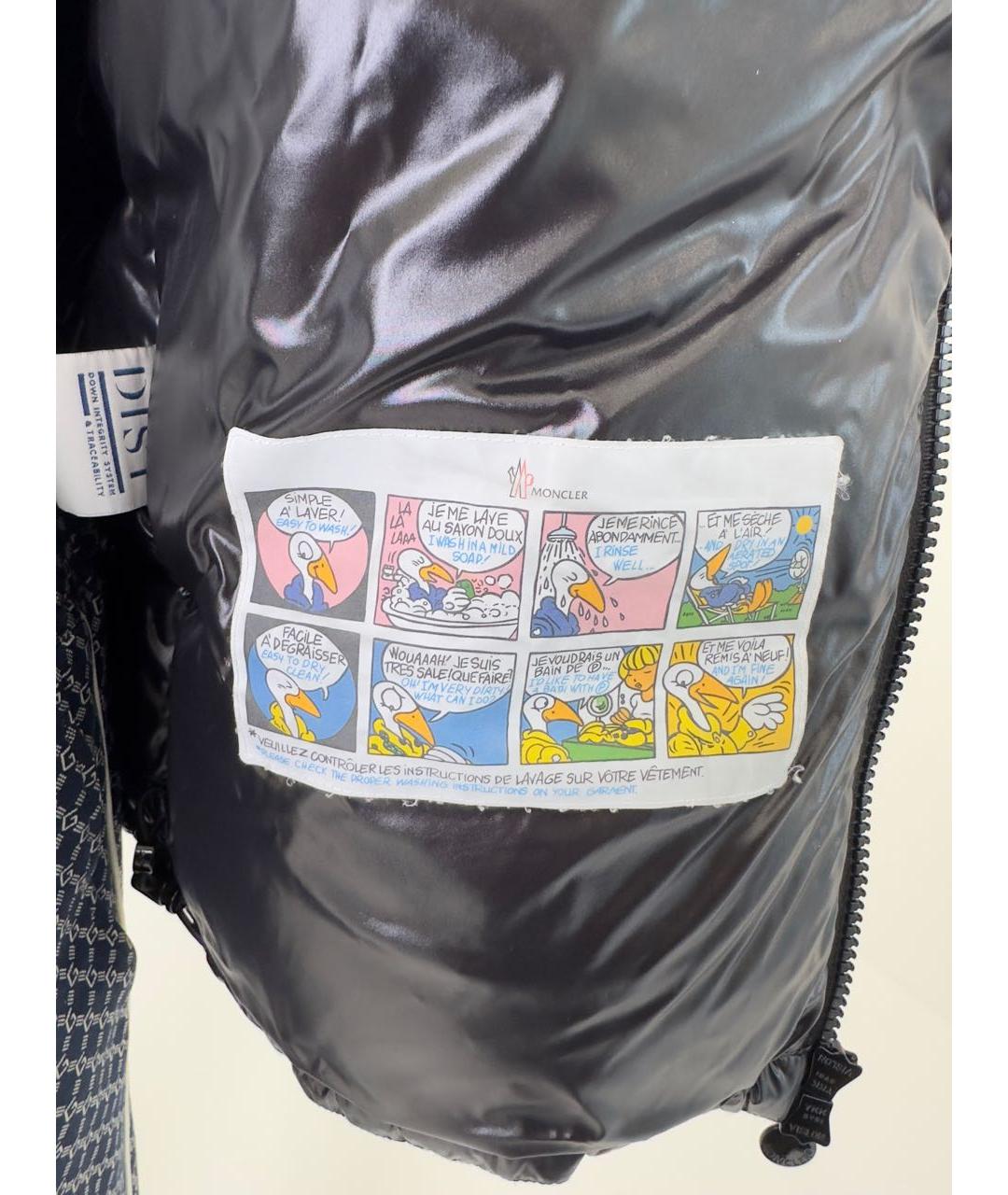 MONCLER Темно-синяя куртка, фото 3