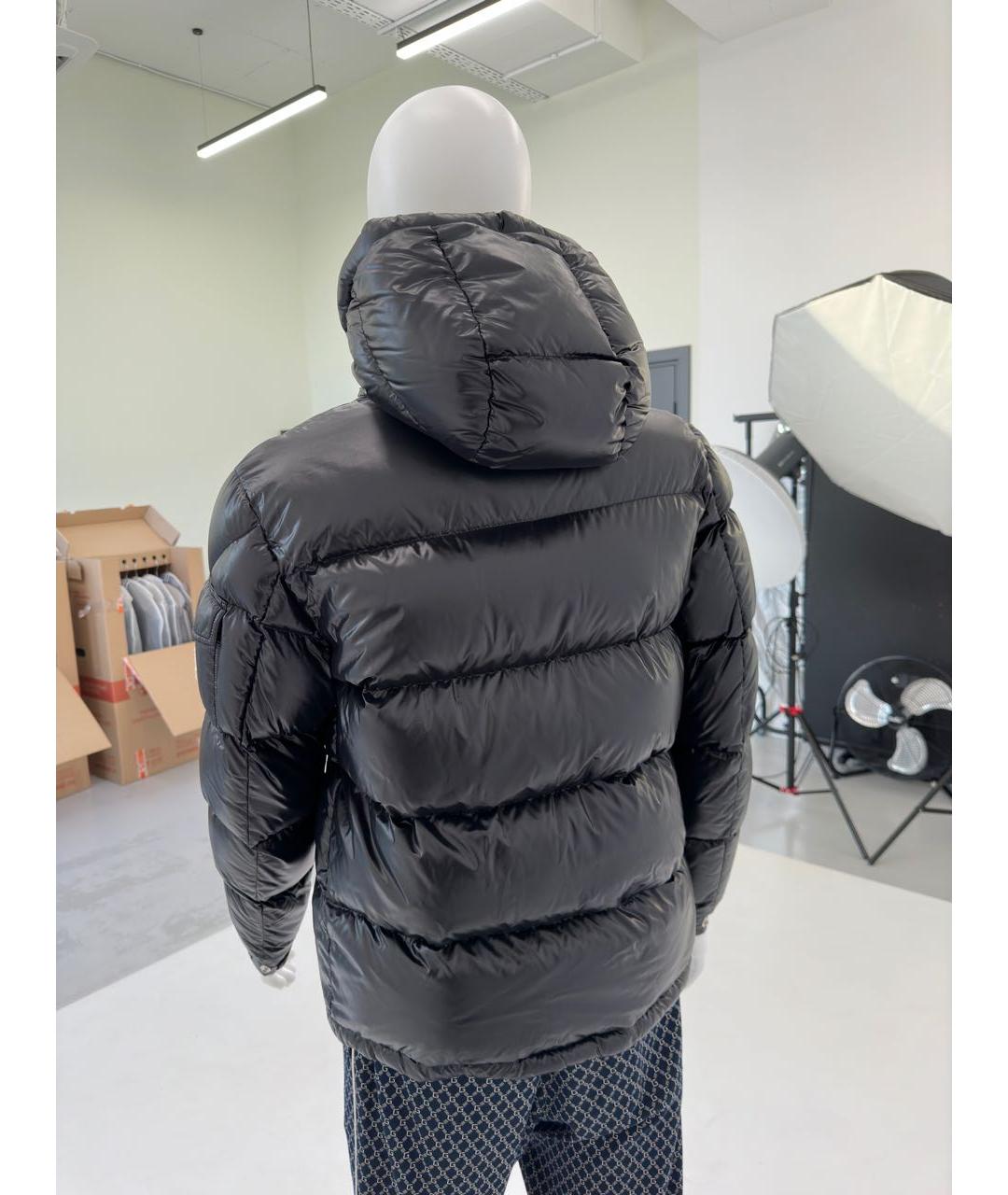 MONCLER Темно-синяя куртка, фото 2