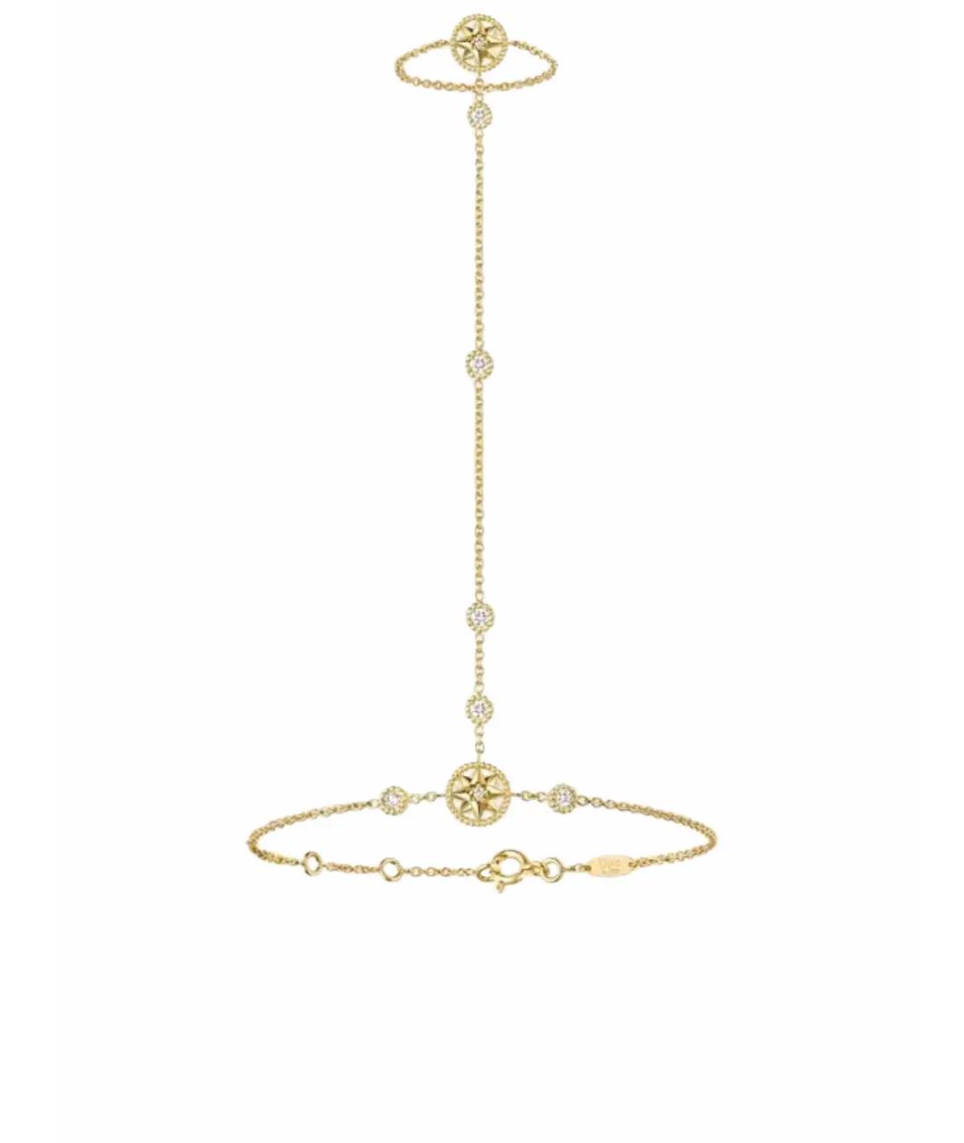 CHRISTIAN DIOR Золотой браслет, фото 1