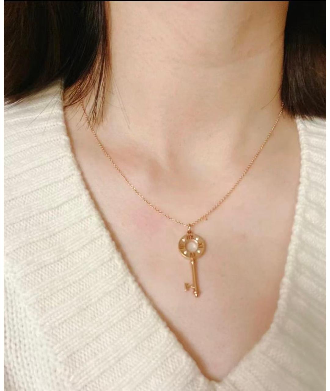 TIFFANY&CO Золотая подвеска из желтого золота, фото 4