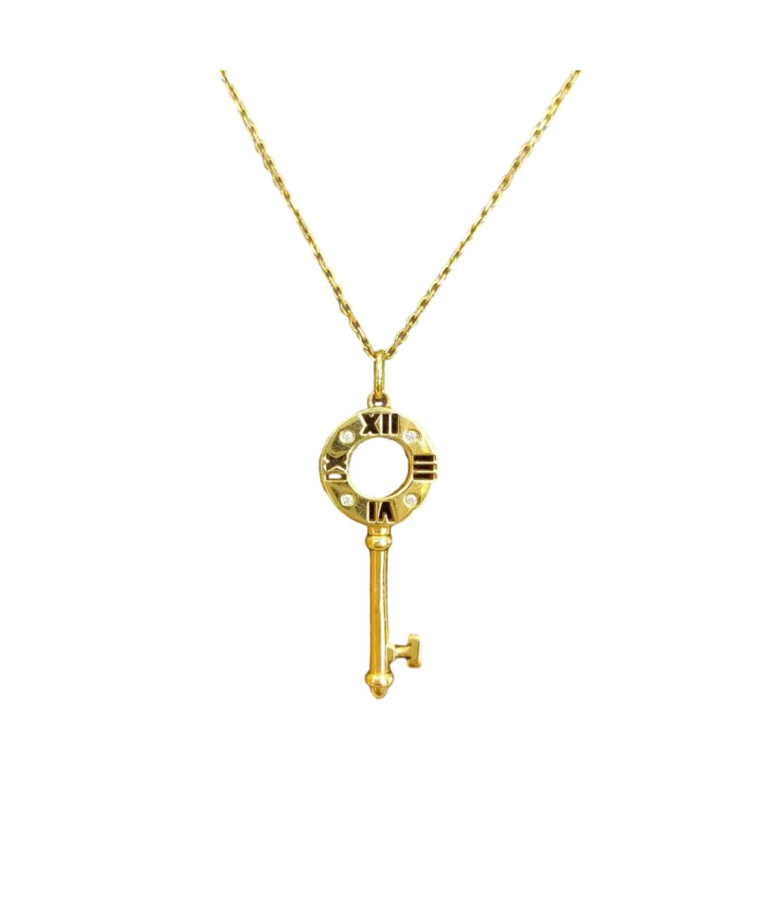 TIFFANY&CO Золотая подвеска из желтого золота, фото 5