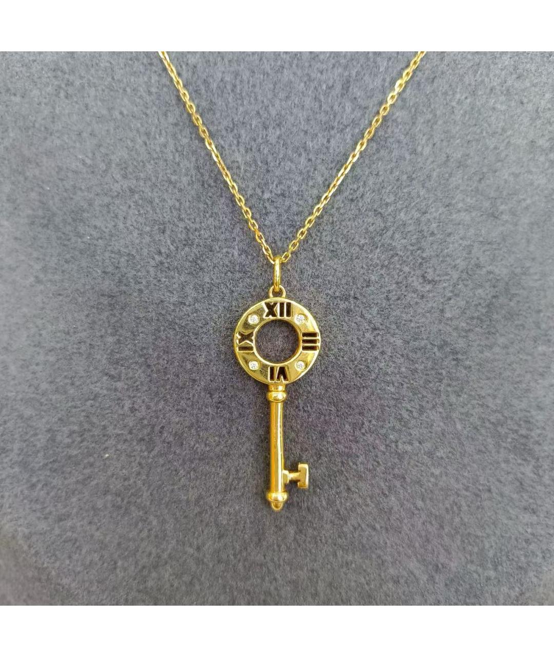 TIFFANY&CO Золотая подвеска из желтого золота, фото 3