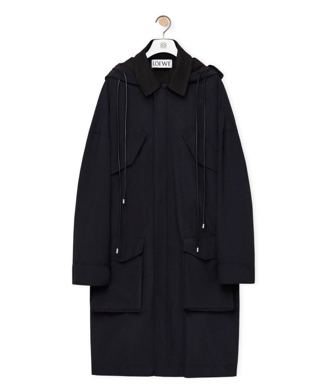 LOEWE Черная парка, фото 6