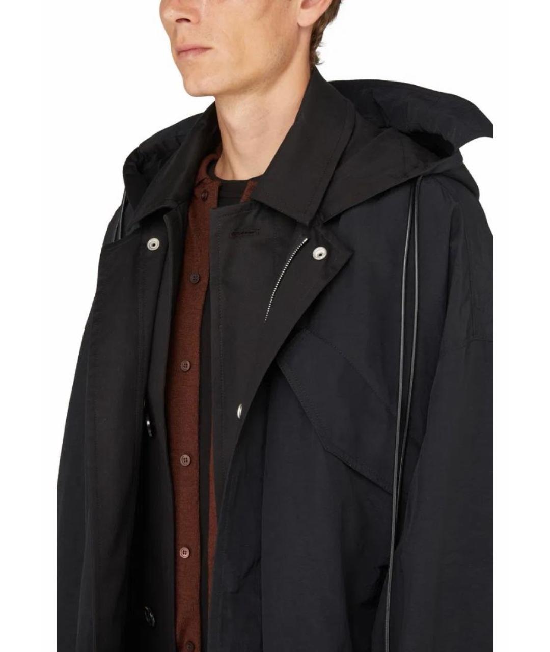 LOEWE Черная парка, фото 4