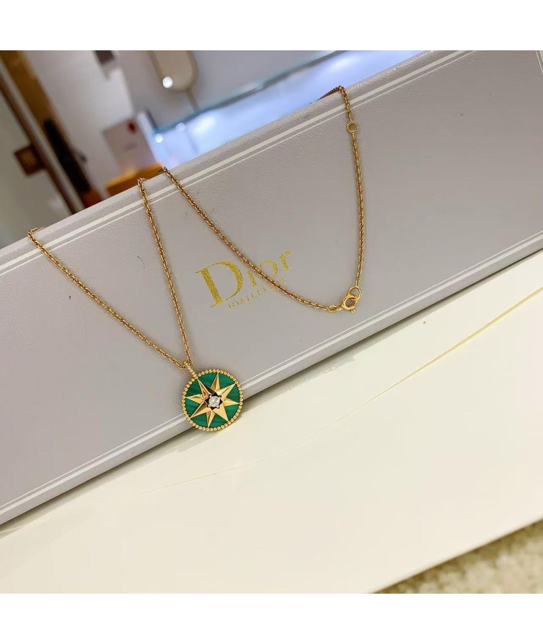 CHRISTIAN DIOR Золотое колье, фото 2