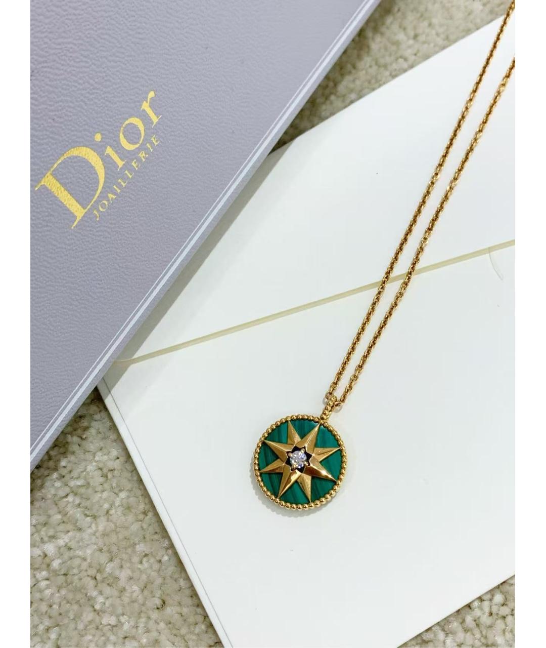 CHRISTIAN DIOR Золотое колье, фото 3