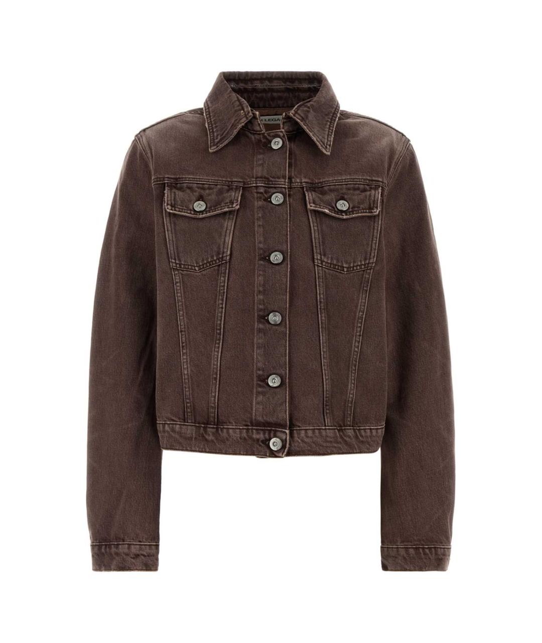 OUR LEGACY Коричневая хлопковая куртка, фото 1