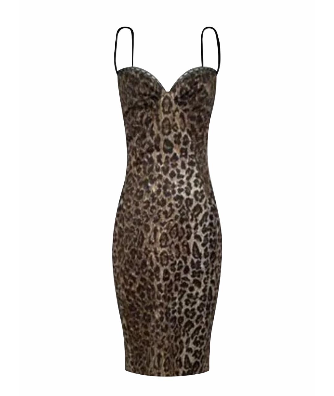 DOLCE&GABBANA Замшевое вечернее платье, фото 1