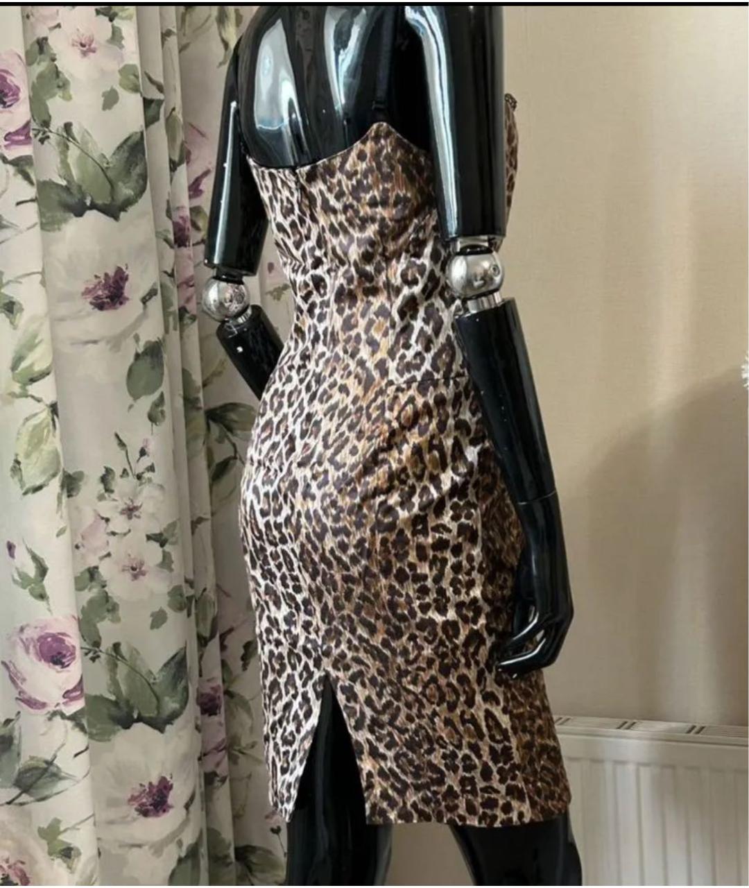 DOLCE&GABBANA Замшевое вечернее платье, фото 5