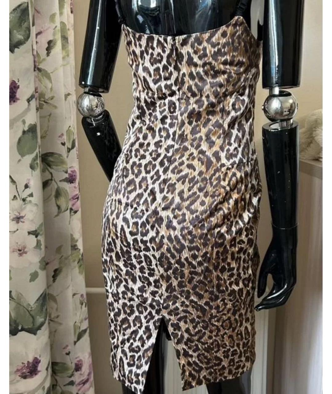 DOLCE&GABBANA Замшевое вечернее платье, фото 3