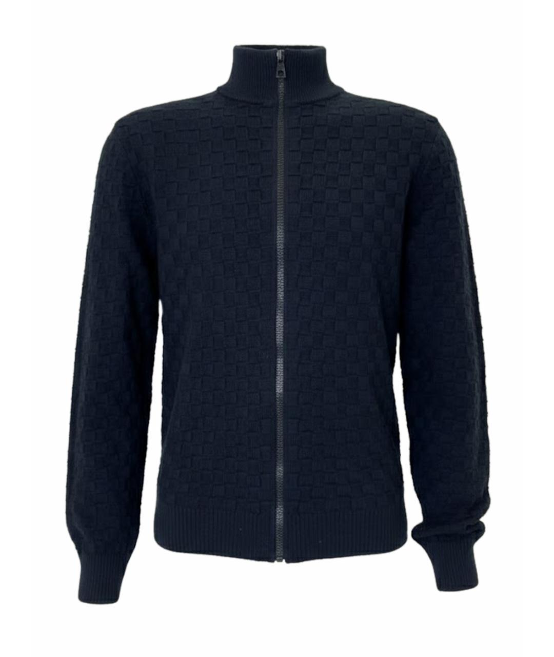 LOUIS VUITTON Темно-синий кардиган, фото 1