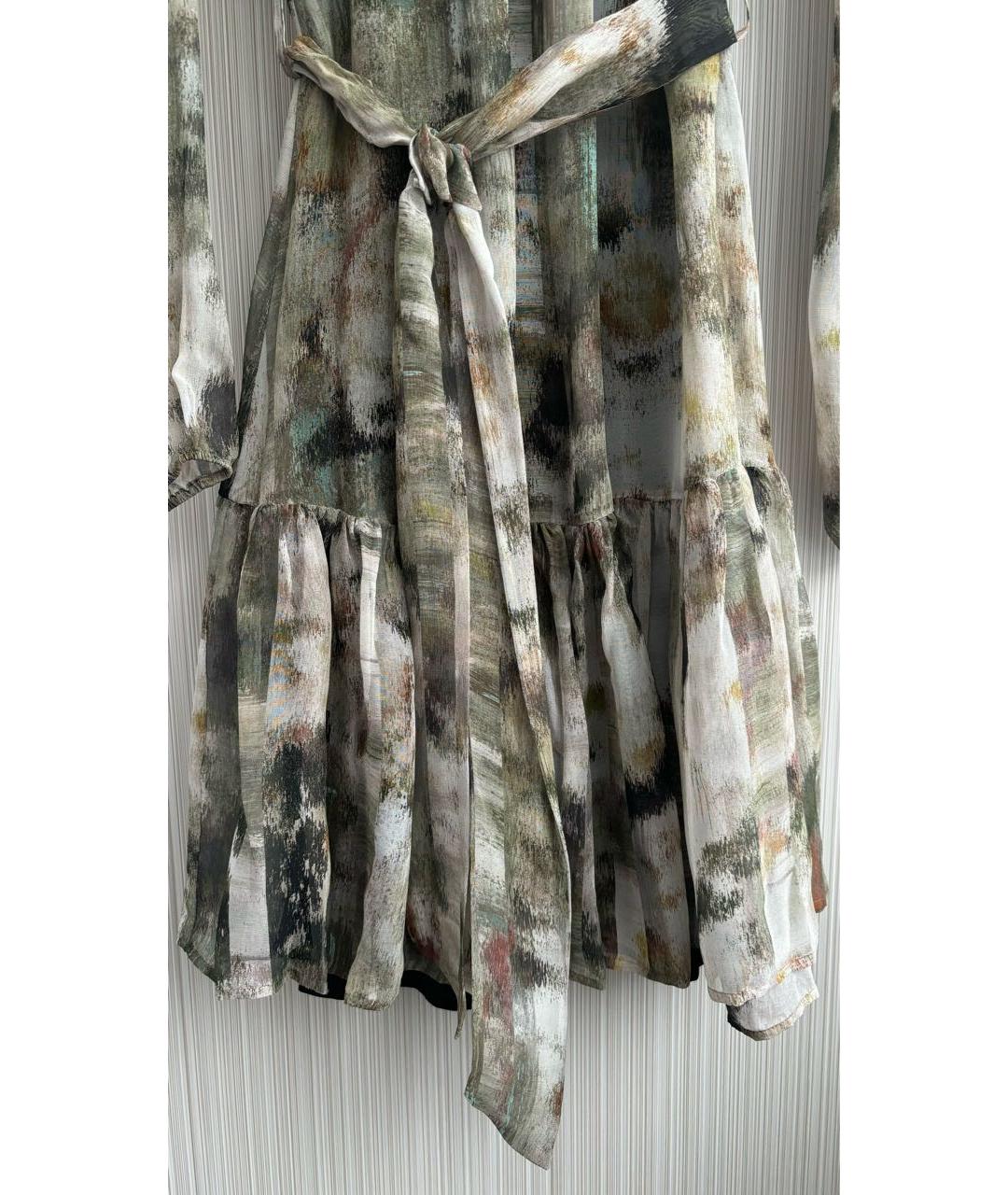 MAX&CO Мульти вискозное повседневное платье, фото 4