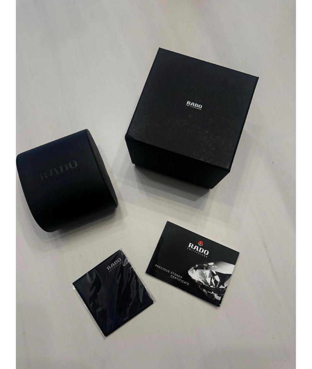 RADO Черные часы, фото 4