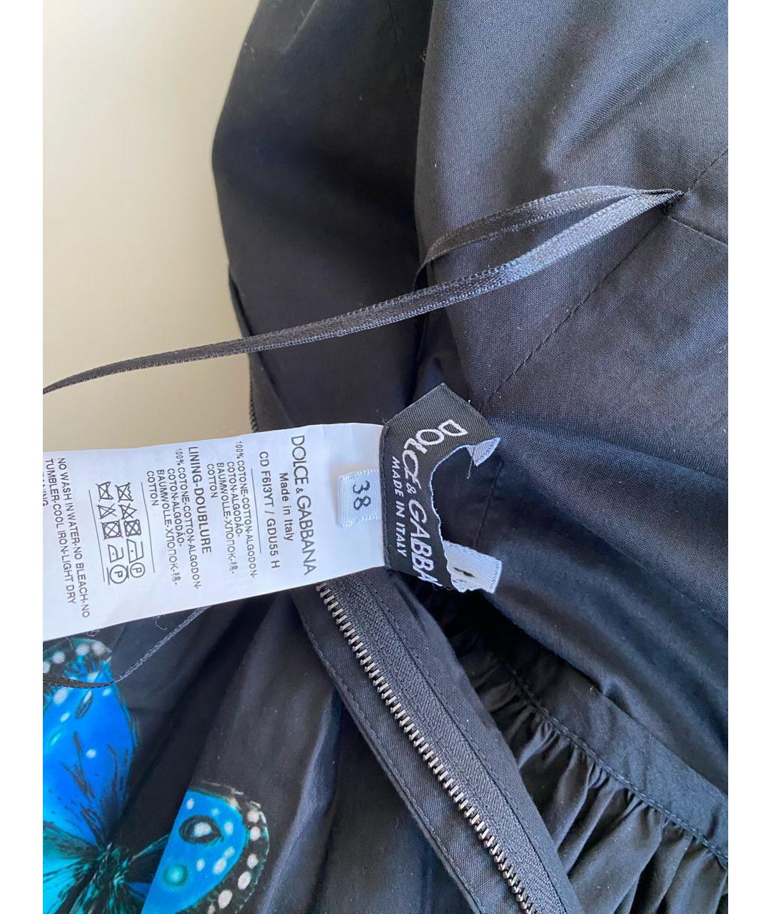 DOLCE&GABBANA Мульти хлопковый сарафан, фото 8