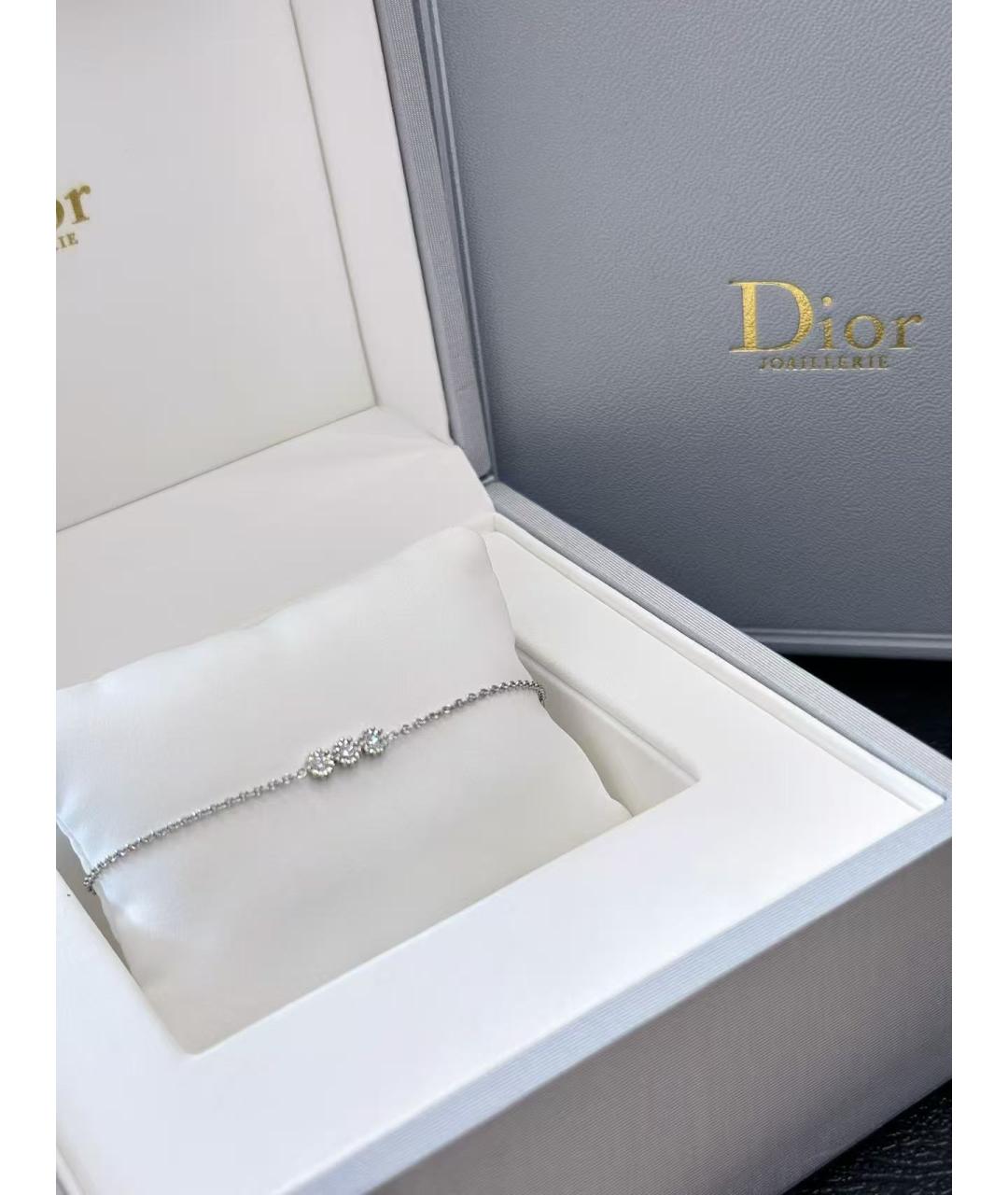 CHRISTIAN DIOR Серебрянный браслет из белого золота, фото 5