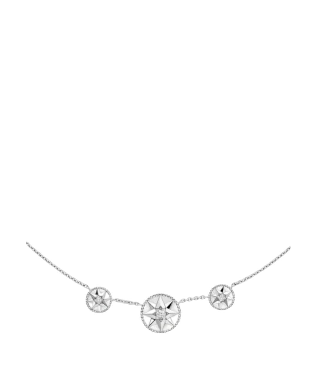 CHRISTIAN DIOR Серебряная подвеска из белого золота, фото 1