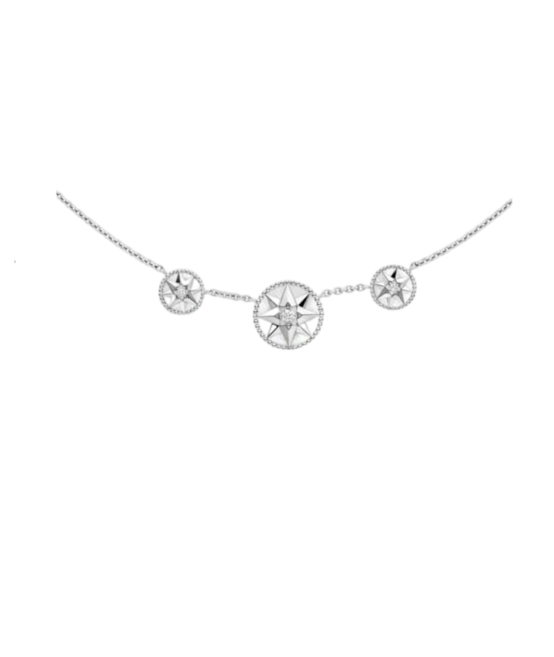 CHRISTIAN DIOR Серебряная подвеска из белого золота, фото 5