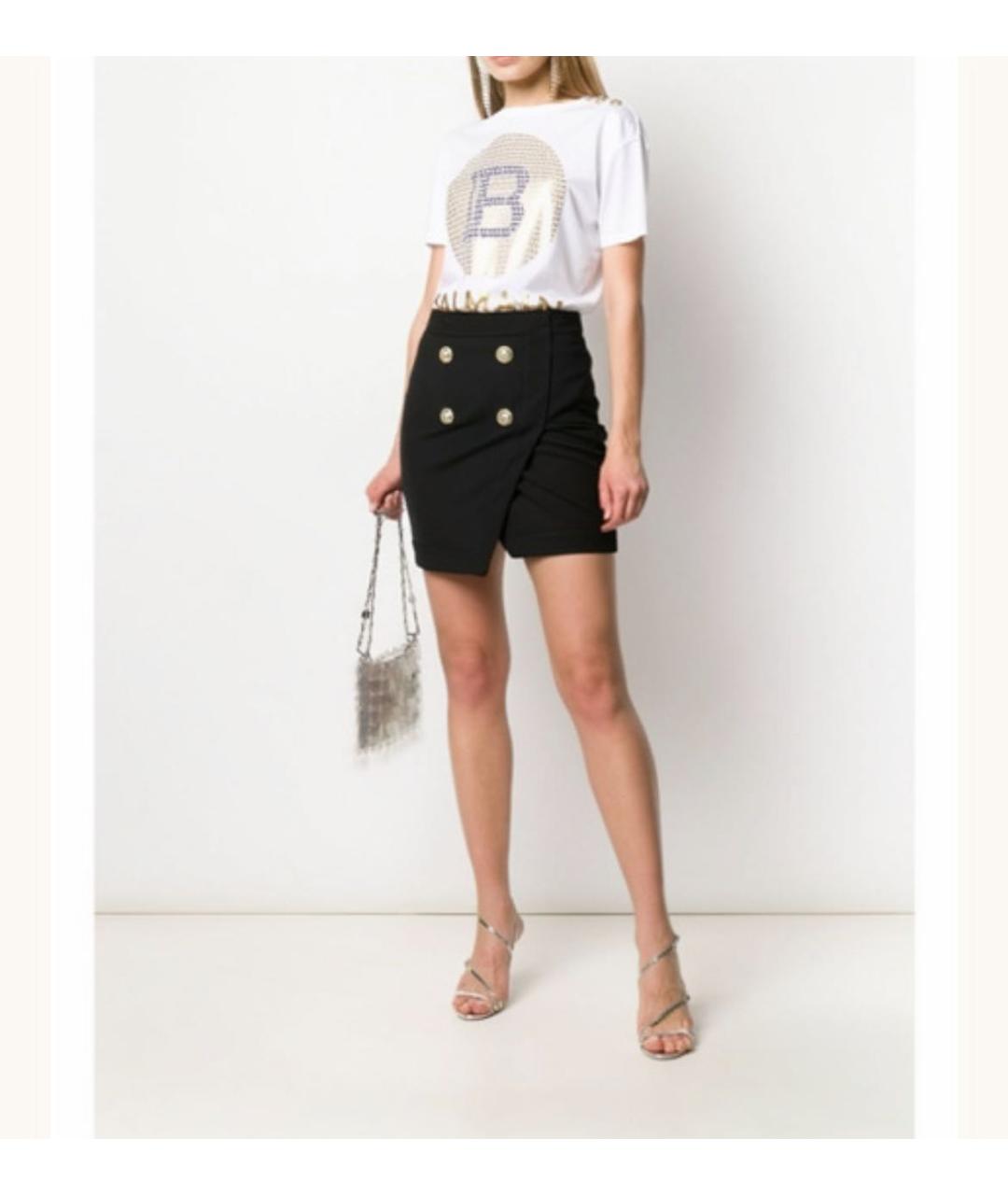 BALMAIN Белая футболка, фото 5