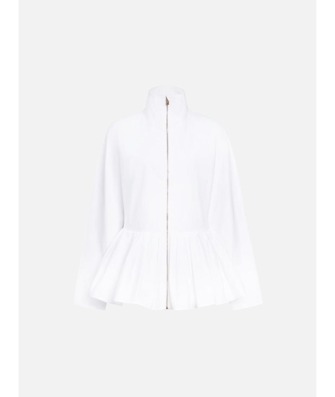 ALAIA Белая хлопковая куртка, фото 5