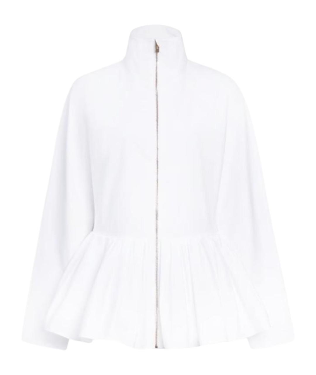 ALAIA Белая хлопковая куртка, фото 1