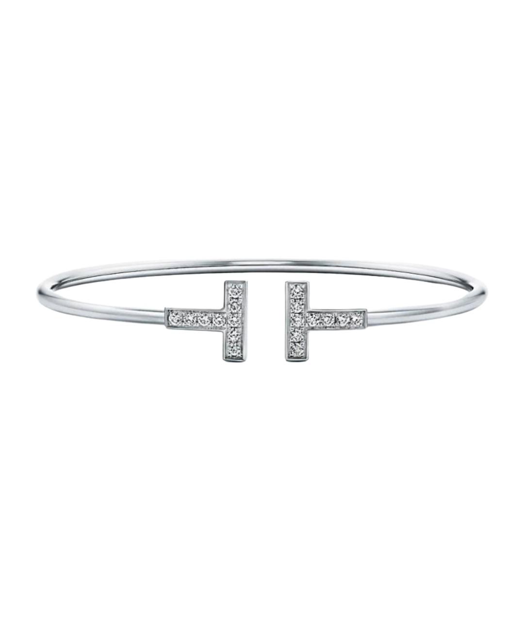TIFFANY&CO Серебрянный браслет из белого золота, фото 1