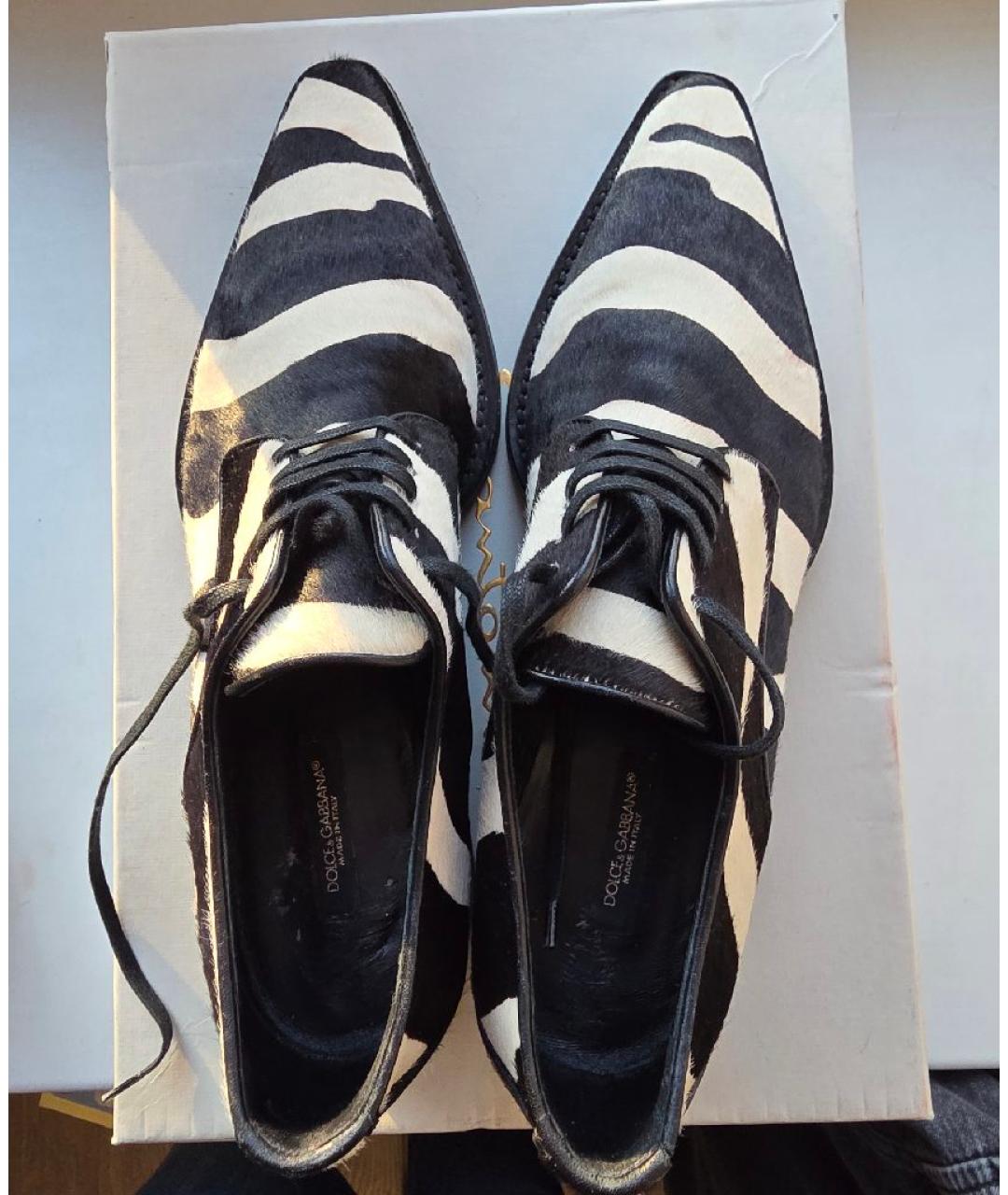 DOLCE&GABBANA Черные ботинки, фото 3