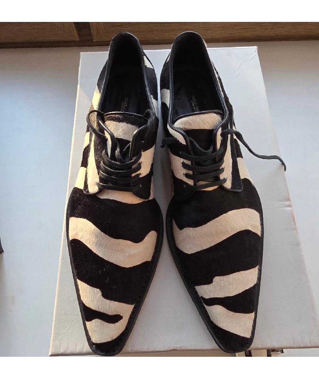 DOLCE&GABBANA Черные ботинки, фото 2