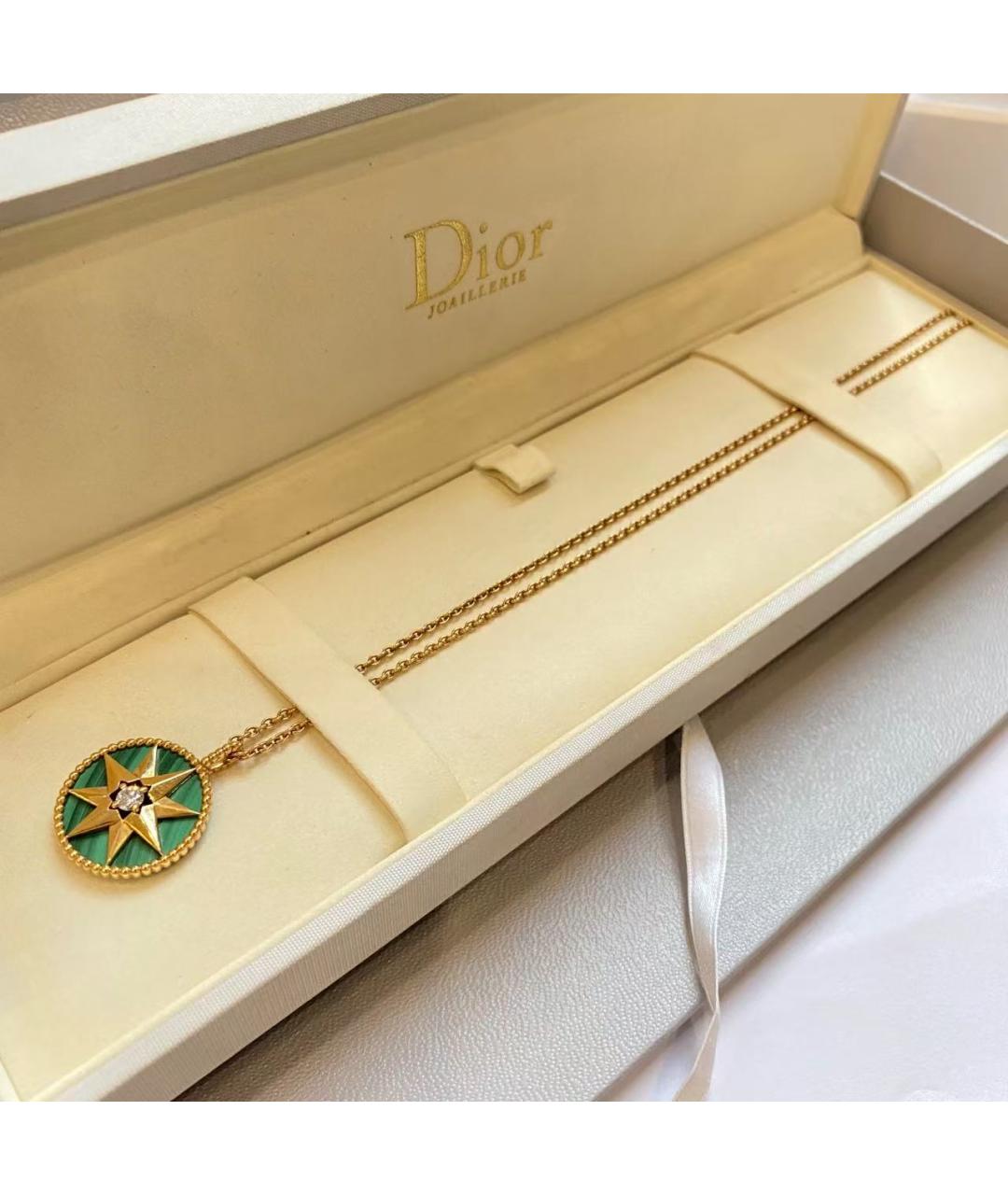 CHRISTIAN DIOR Золотая подвеска из желтого золота, фото 4