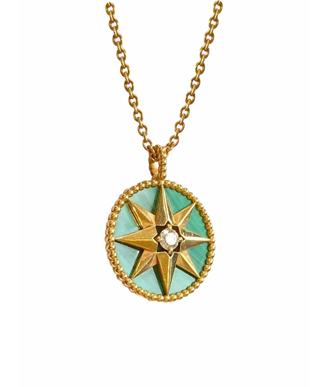 CHRISTIAN DIOR Золотая подвеска из желтого золота, фото 1