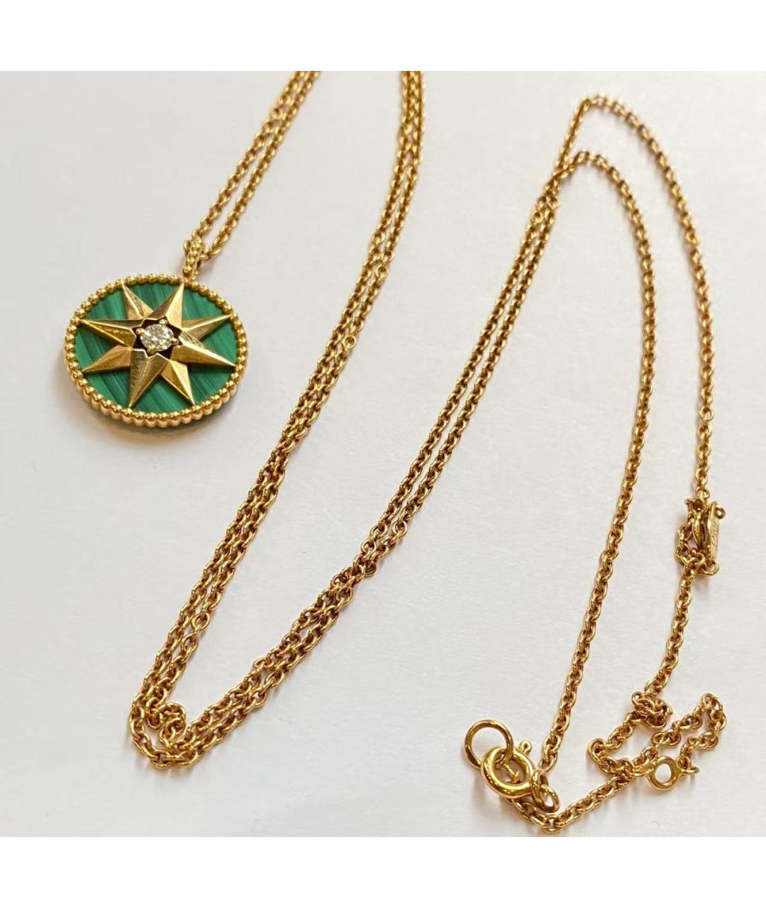 CHRISTIAN DIOR Золотая подвеска из желтого золота, фото 5