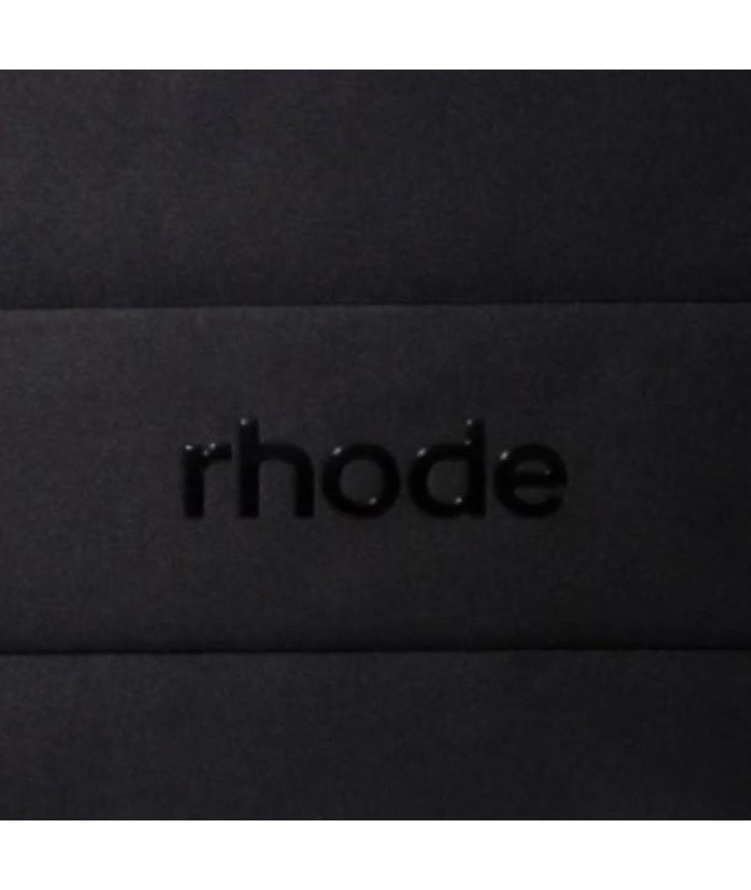 RHODE Черная косметичка, фото 2