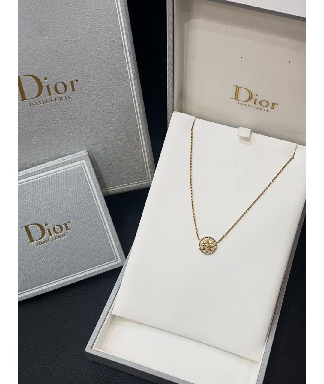 CHRISTIAN DIOR Золотая подвеска из желтого золота, фото 3