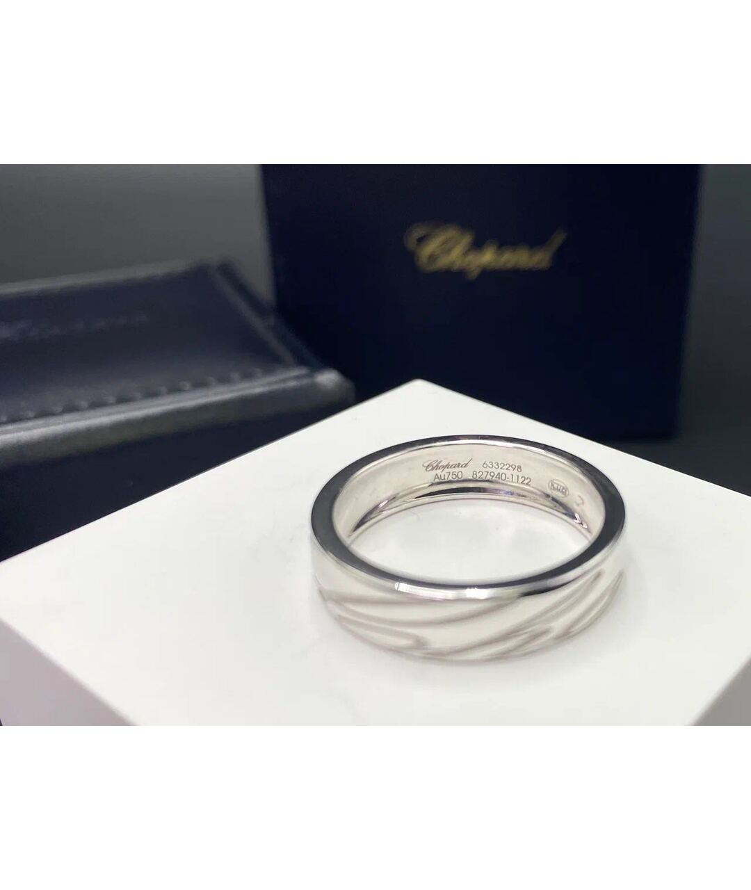 CHOPARD Серебряное кольцо из белого золота, фото 8
